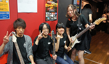 ESPギタークラフト・アカデミー大阪校　GCA大阪 GCA LIVE 2016年7月