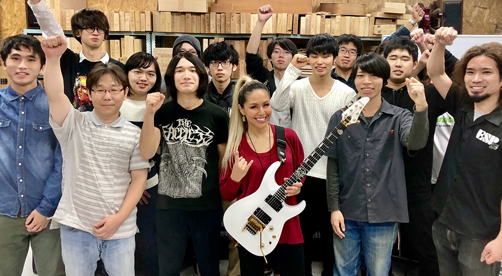 esp guitar craft academy｜ESPギタークラフトアカデミーGCA×アーティスト