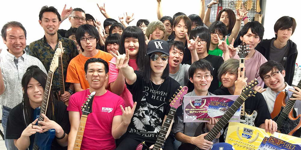 esp guitar craft academy osaka 大阪校（梅田）ESPギタークラフトアカデミー イベントレポート