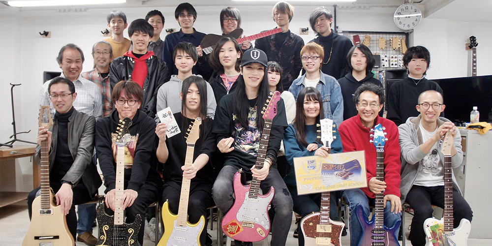 esp guitar craft academy osaka 大阪校（梅田）ESPギタークラフトアカデミー イベントレポート