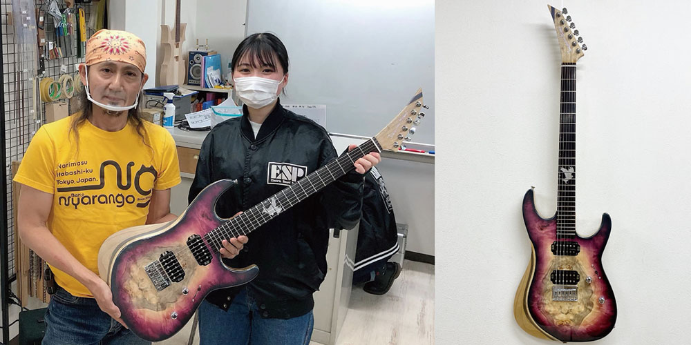 esp guitar craft academy osaka 大阪校（梅田）｜ ESPギタークラフトアカデミー ギタークラフトデザインコンテスト林杯2020