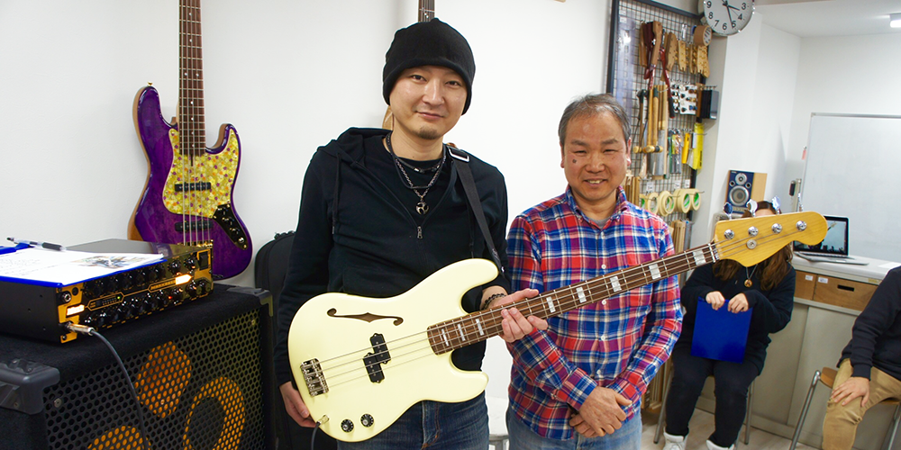 esp guitar craft academy osaka 大阪校（梅田）ESPギタークラフトアカデミー ベースコンテスト20191