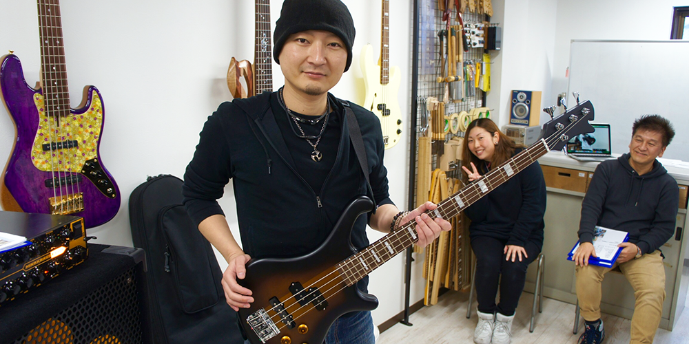 esp guitar craft academy osaka 大阪校（梅田）ESPギタークラフトアカデミー ベースコンテスト20191