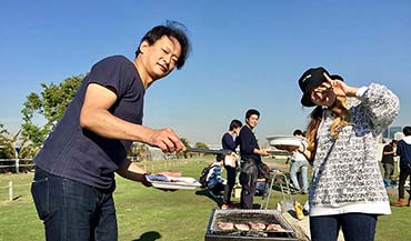 ESPギタークラフト・アカデミー大阪校　GCA大阪 秋のBBQ2017