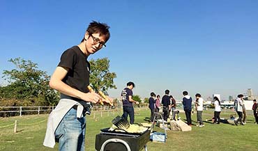 ESPギタークラフト・アカデミー大阪校　GCA大阪 秋のBBQ2017