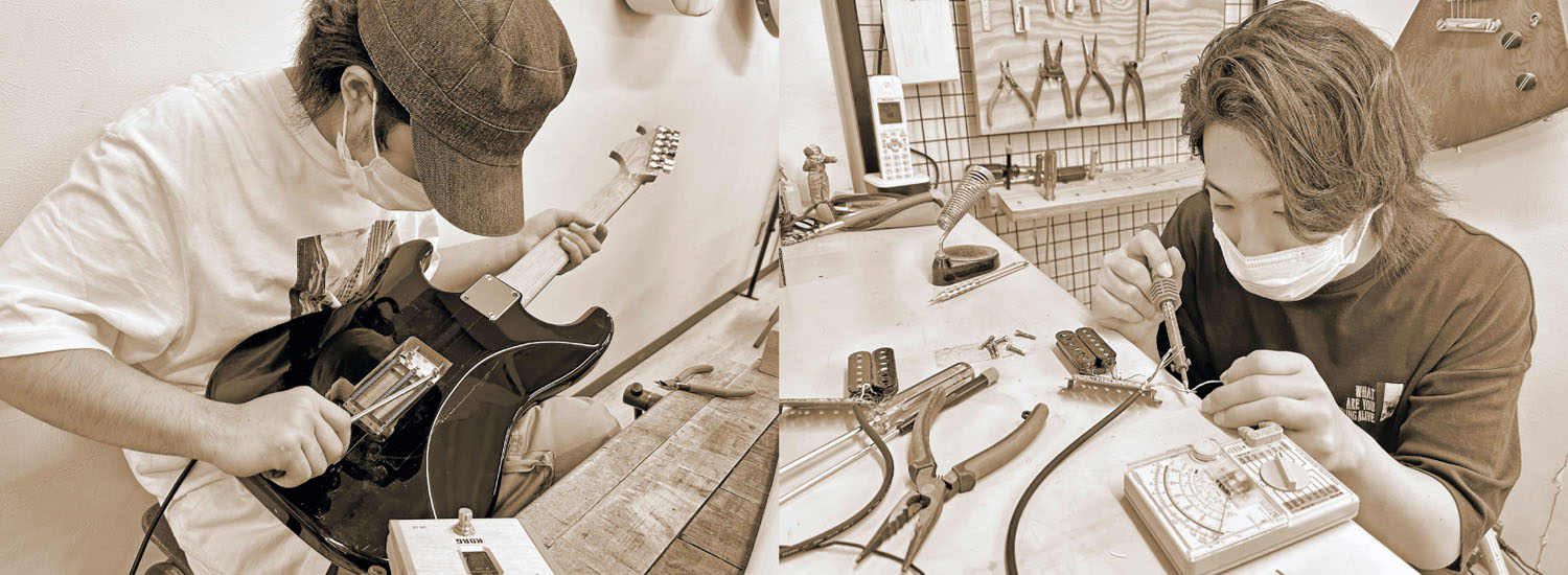 esp guitar craft academy osaka 大阪校(梅田)ESPギタークラフトアカデミー 週末コース 土曜科日曜科