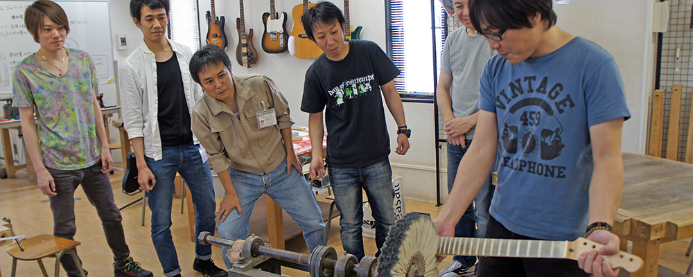 esp guitar craft academy osaka 大阪校（梅田）ESPギタークラフトアカデミー 土曜科　入学案内・学費